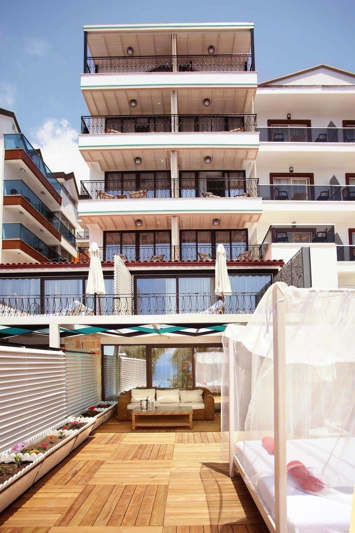 Nur Beach Hotel Kaş Exterior foto